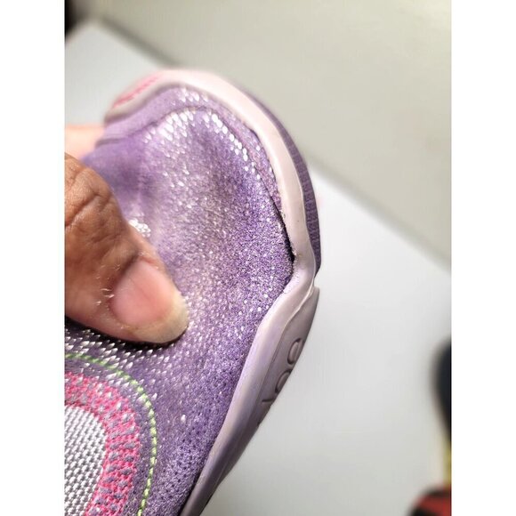 Plae Camille Girl Sparkle Purple & Pink Winter Boots & Closure Size 9 - Picture 12 of 12